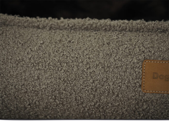 Hondenmand Bouclé Taupe - Afbeelding 5
