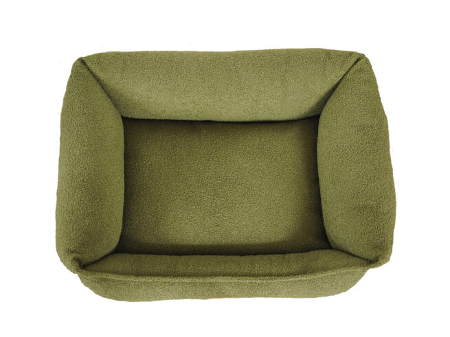 Hondenmand Bouclé Groen - Afbeelding 3