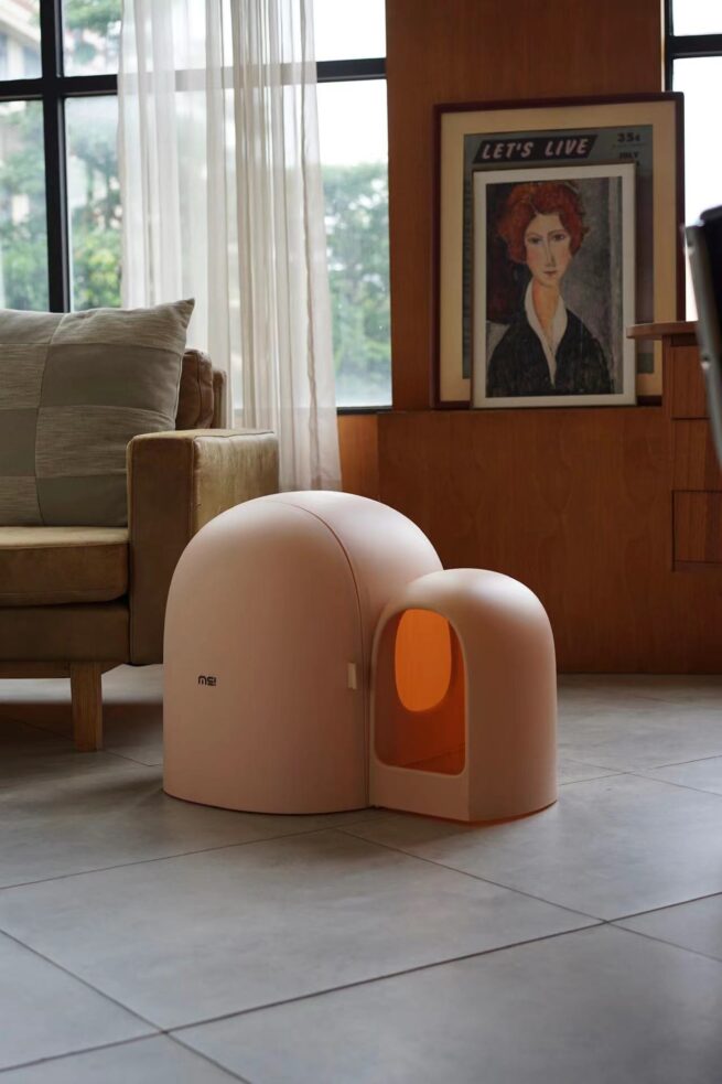 MakeSure Design Kattenbak Milk Tea - Afbeelding 2