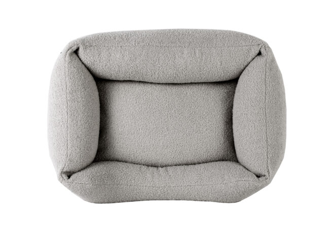Orthopedische hondenmand Boucle Grijs - Afbeelding 2