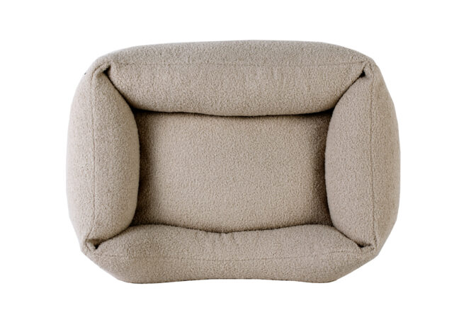 Orthopedische Hondenmand Boucle Taupe - Afbeelding 2
