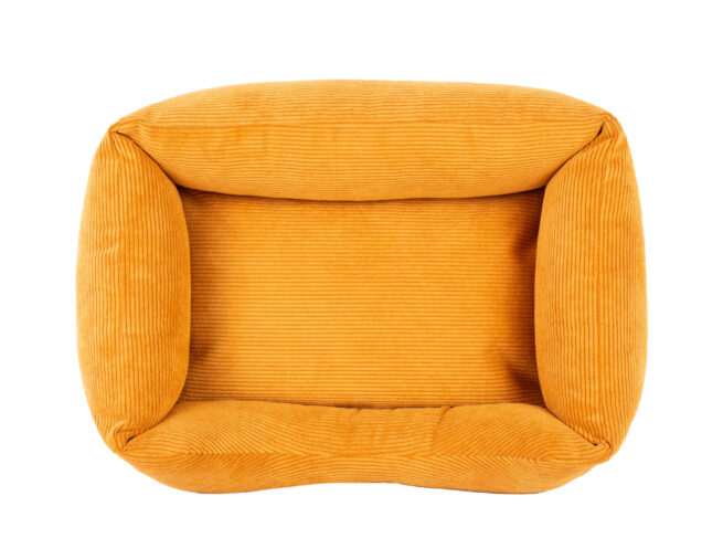 Orthopedische Hondenmand Ribbed Okergeel - Afbeelding 3