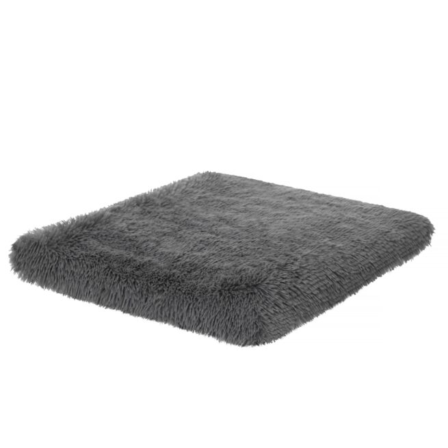 Hondenhuisje Supersoft Fluffy Deluxe Antraciet - Afbeelding 4