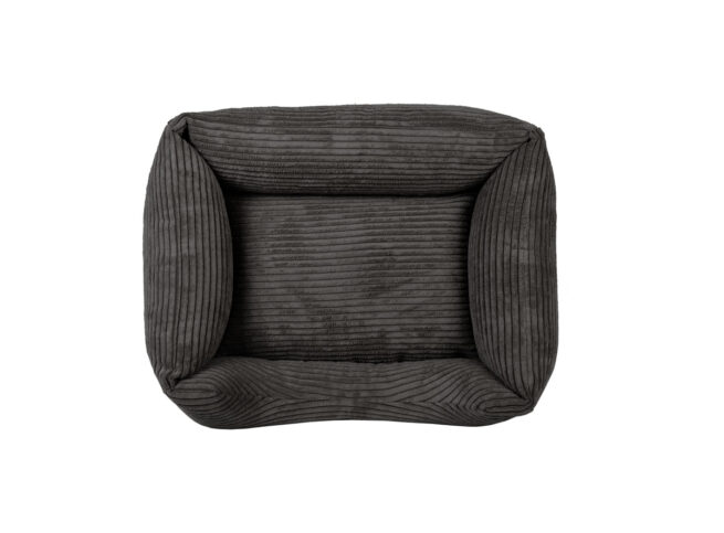 Orthopedische Hondenmand Ribbed Deluxe Zwart - Afbeelding 3