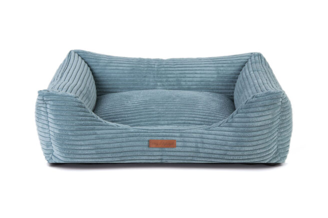 Orthopedische Hondenmand Ribbed Deluxe Petrol Blauw - Afbeelding 3