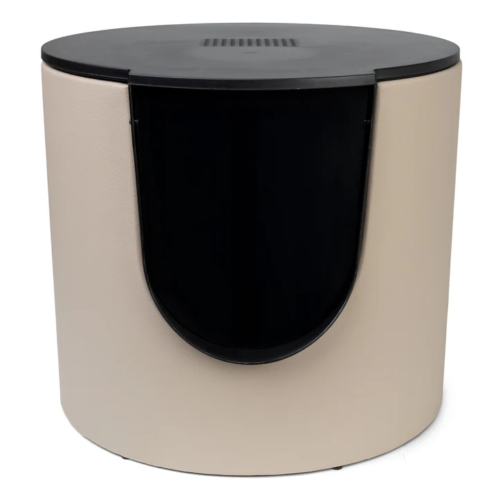 Fuse Design Kattenbak District 70 Faux Leather Beige - Afbeelding 3