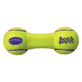Kong Airdog Dumbel Tennisbal Geel Medium - Afbeelding 2