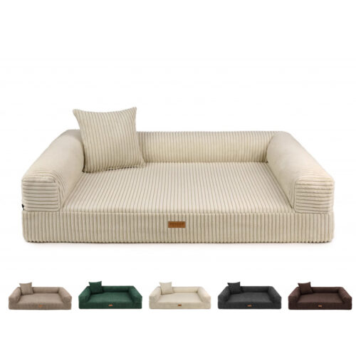 Orthopedische Hondenmand Lounge Ribbed Deluxe | VISCO